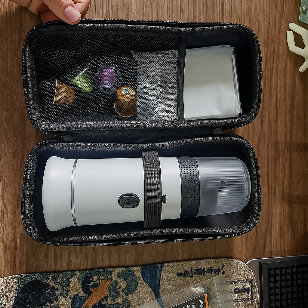 CarryNext™ – La solution de transport idéale pour votre machine à café portable NextCoffee